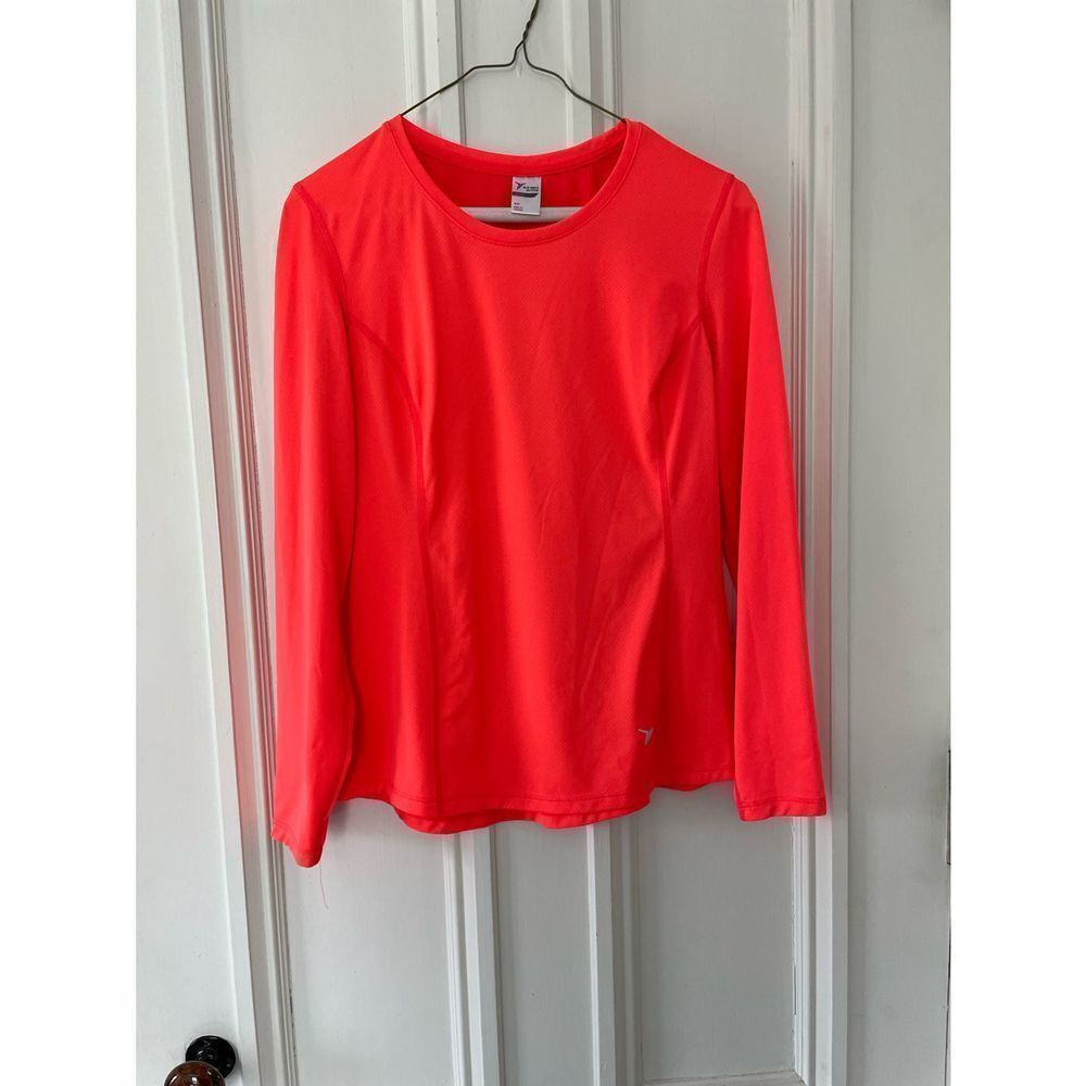 Old Navy bright coral athletic top S